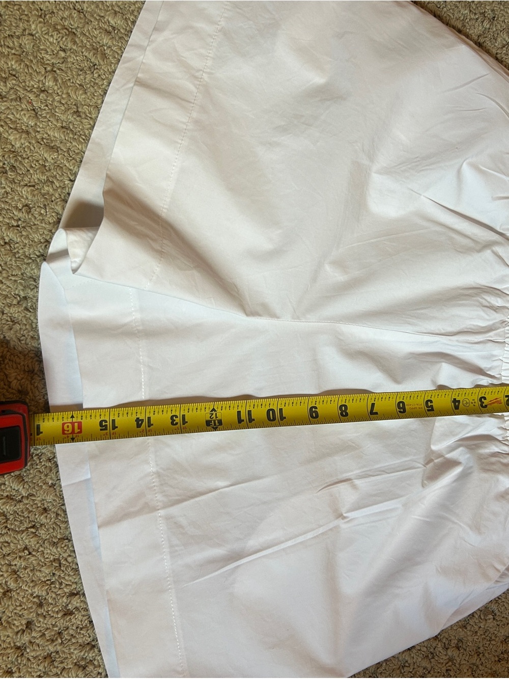 Olivaceous White Women's Shorts